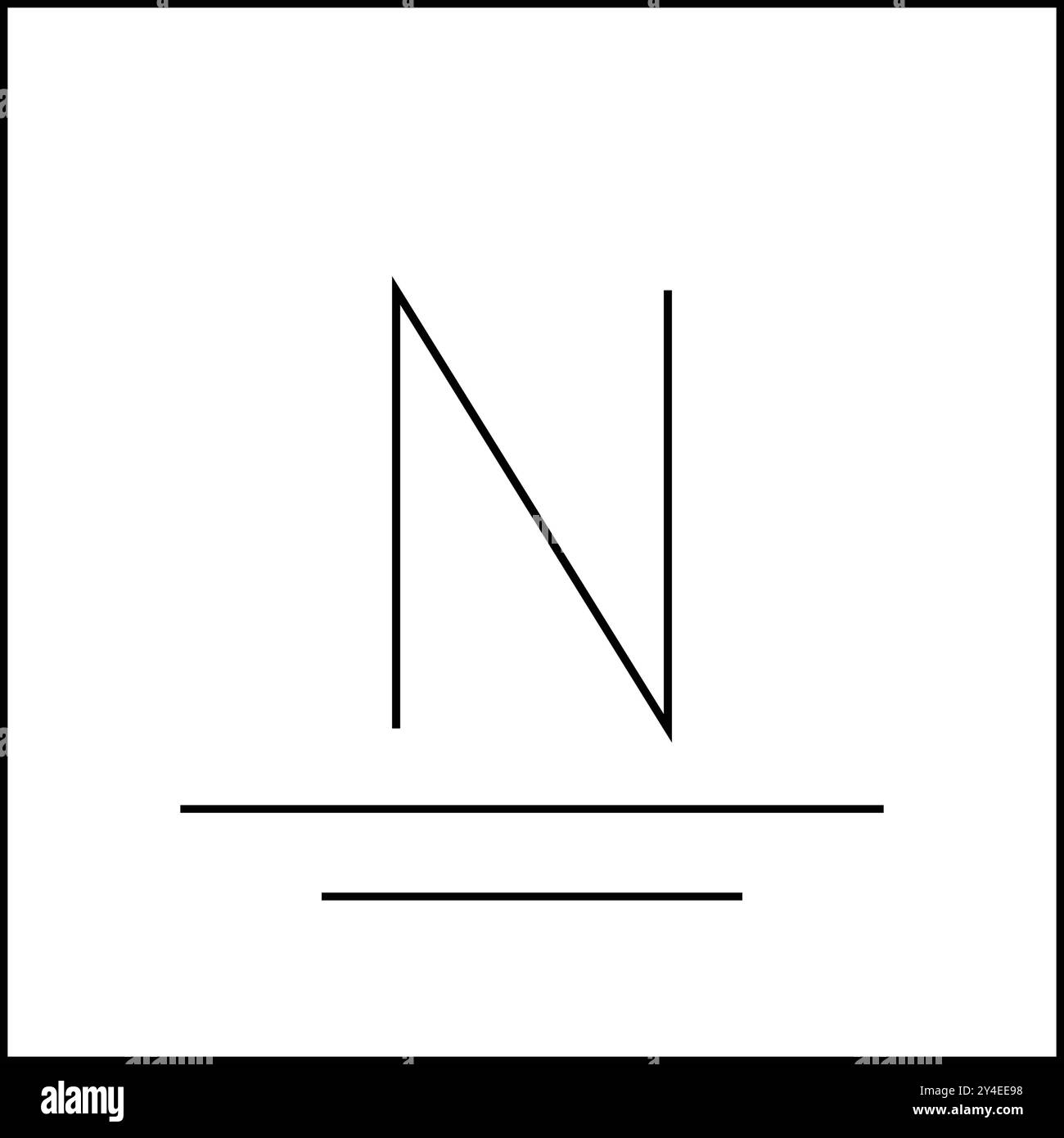 conception d'illustation d'icône de tableau périodique chimique Illustration de Vecteur