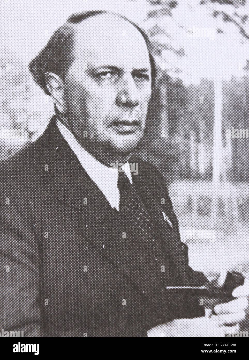 Aleksey Nikolaïevitch Tolstoï était un écrivain russe dont les œuvres couvrent de nombreux genres, mais appartenaient principalement à la science-fiction et à la fiction historique. Banque D'Images