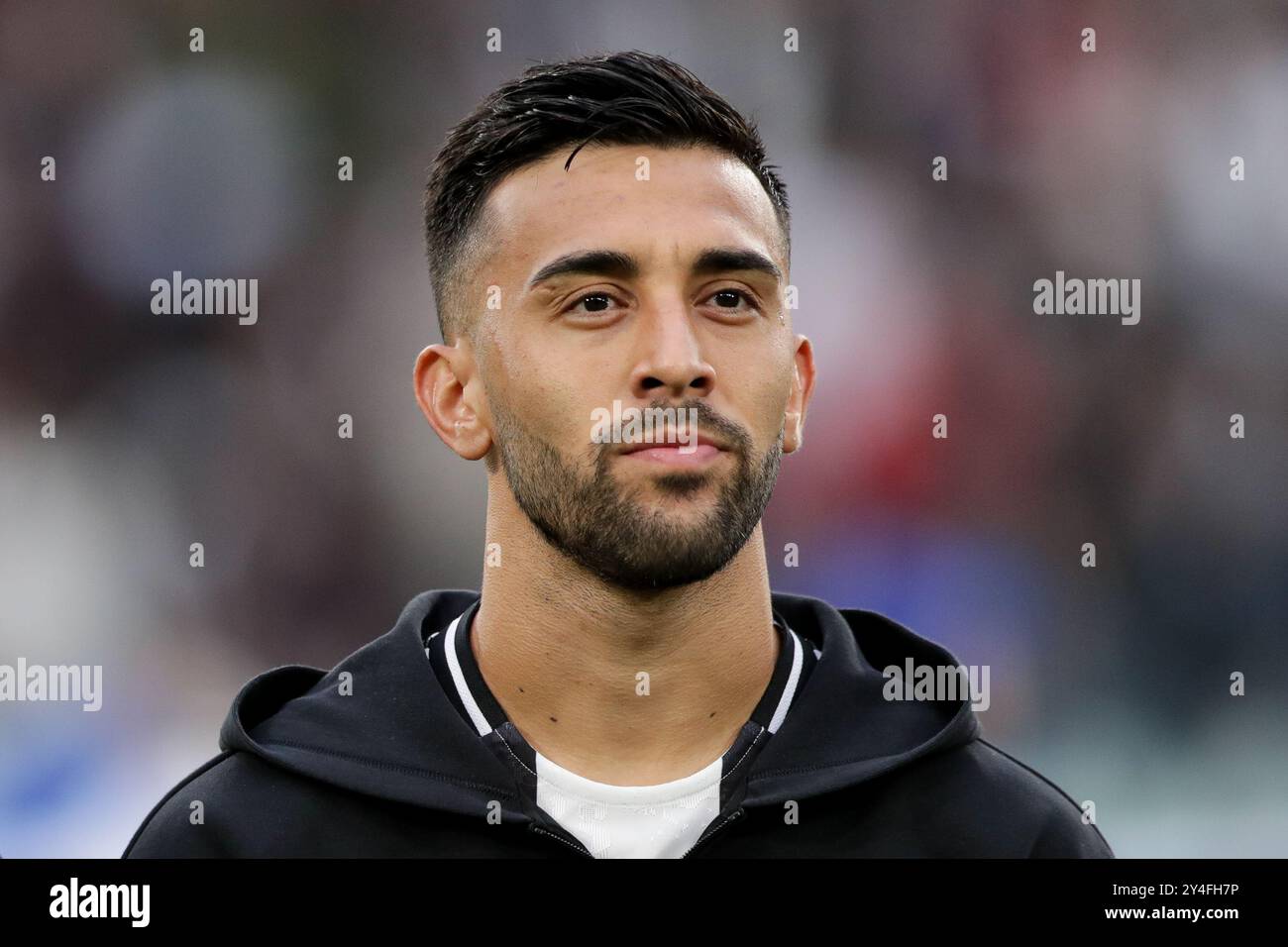 Nicolas Gonzalez de la Juventus vu lors du match de l'UEFA Champions League entre la Juventus et le PSV Eindhoven au Juventus Stadium. Score final : Juventus 3:1 PSV Eindhoven. (Photo de Grzegorz Wajda / SOPA images/SIPA USA) Banque D'Images