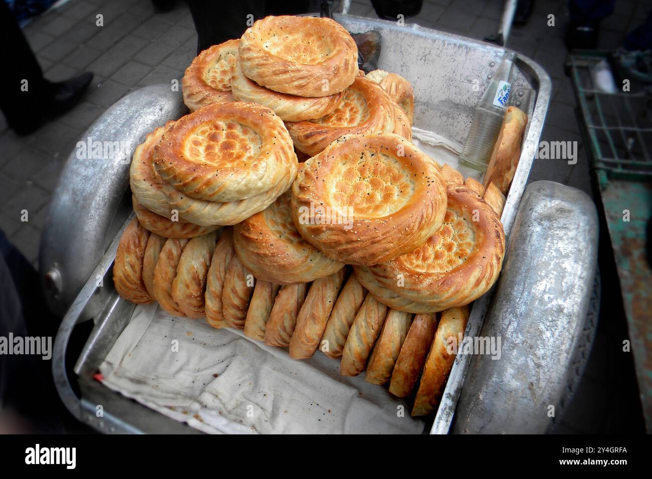 Pain, Tachkent, Ouzbékistan Banque D'Images