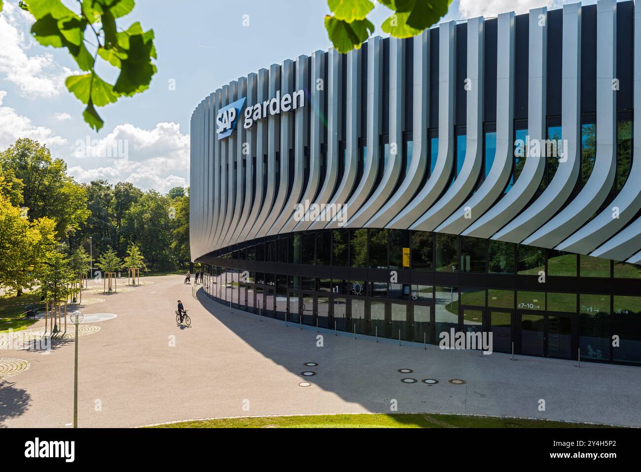 SAP-Garden Munich, Olympiapark, Allemagne Banque D'Images