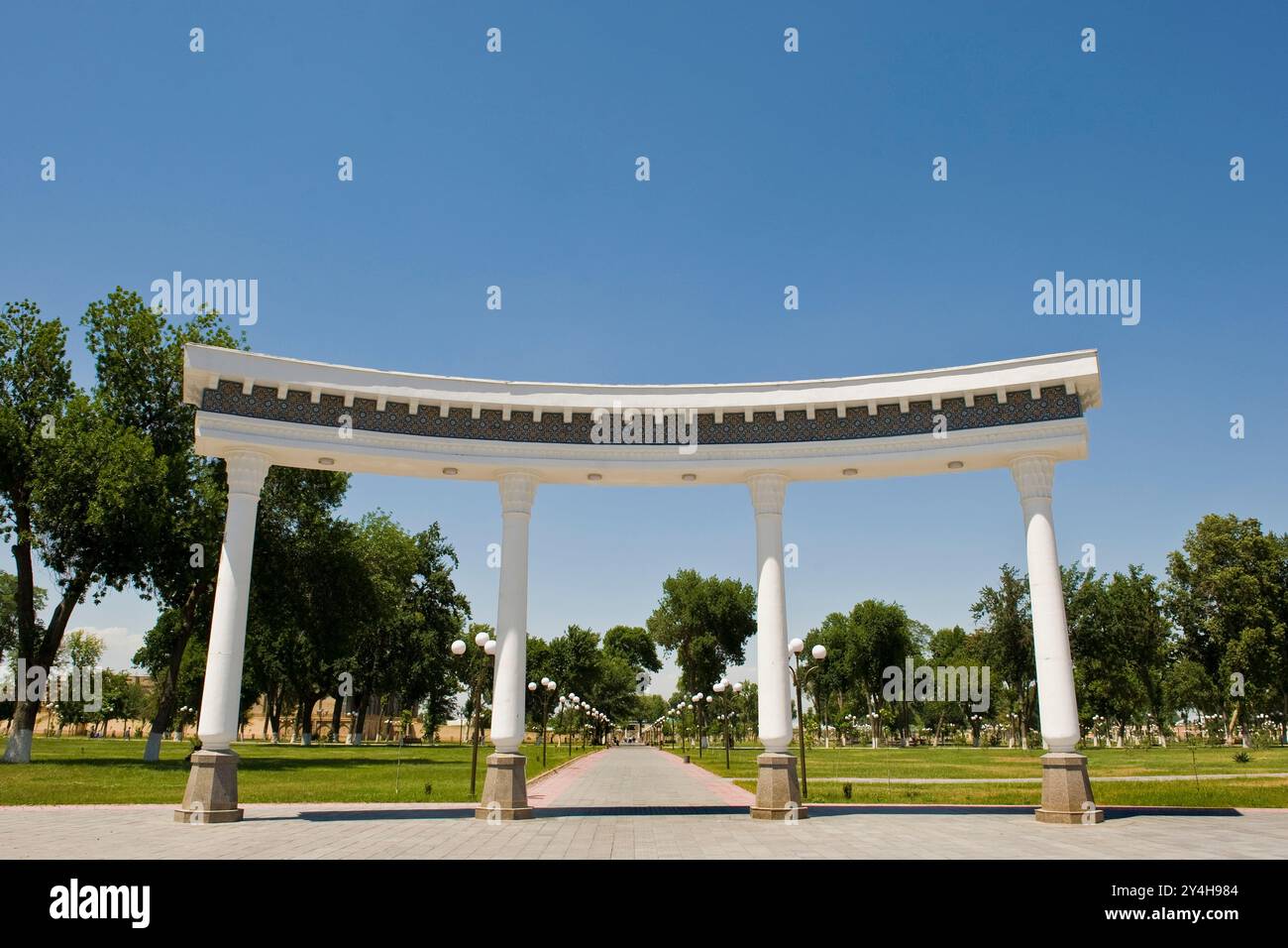 Ouzbékistan, Kokand, centre-ville Banque D'Images