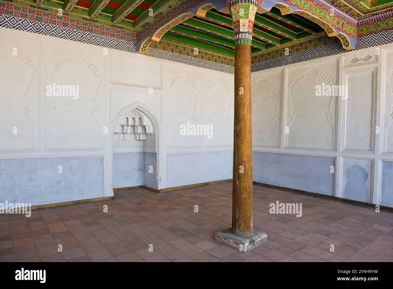 L'Ouzbékistan, Kokand, Dahma temple je Shakhon Banque D'Images