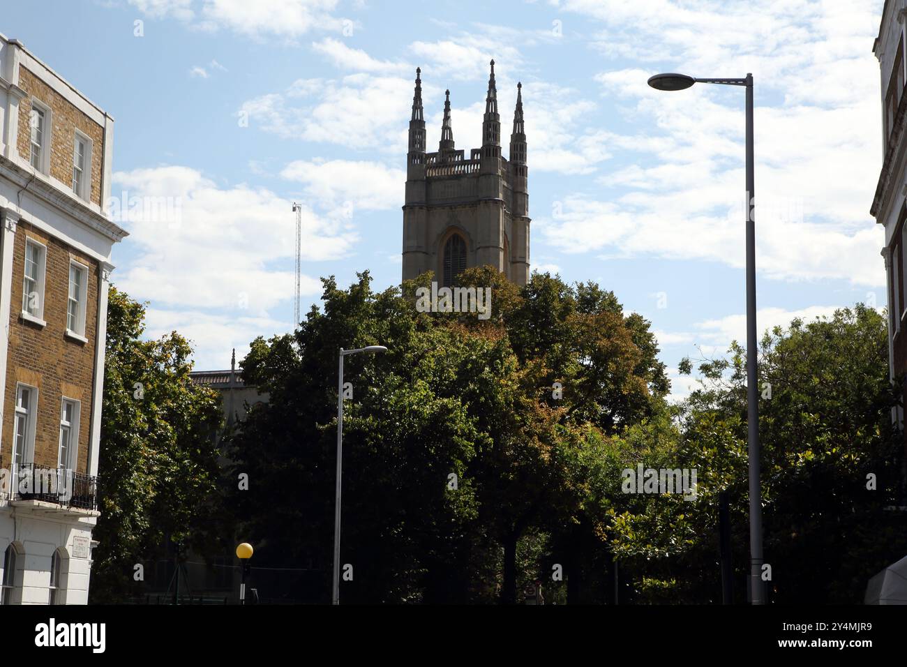 St Luke's Church Sydney Street Chelsea Londres Angleterre où Charles Dickens s'est marié avec Catherine Hogarth en 1836 Banque D'Images