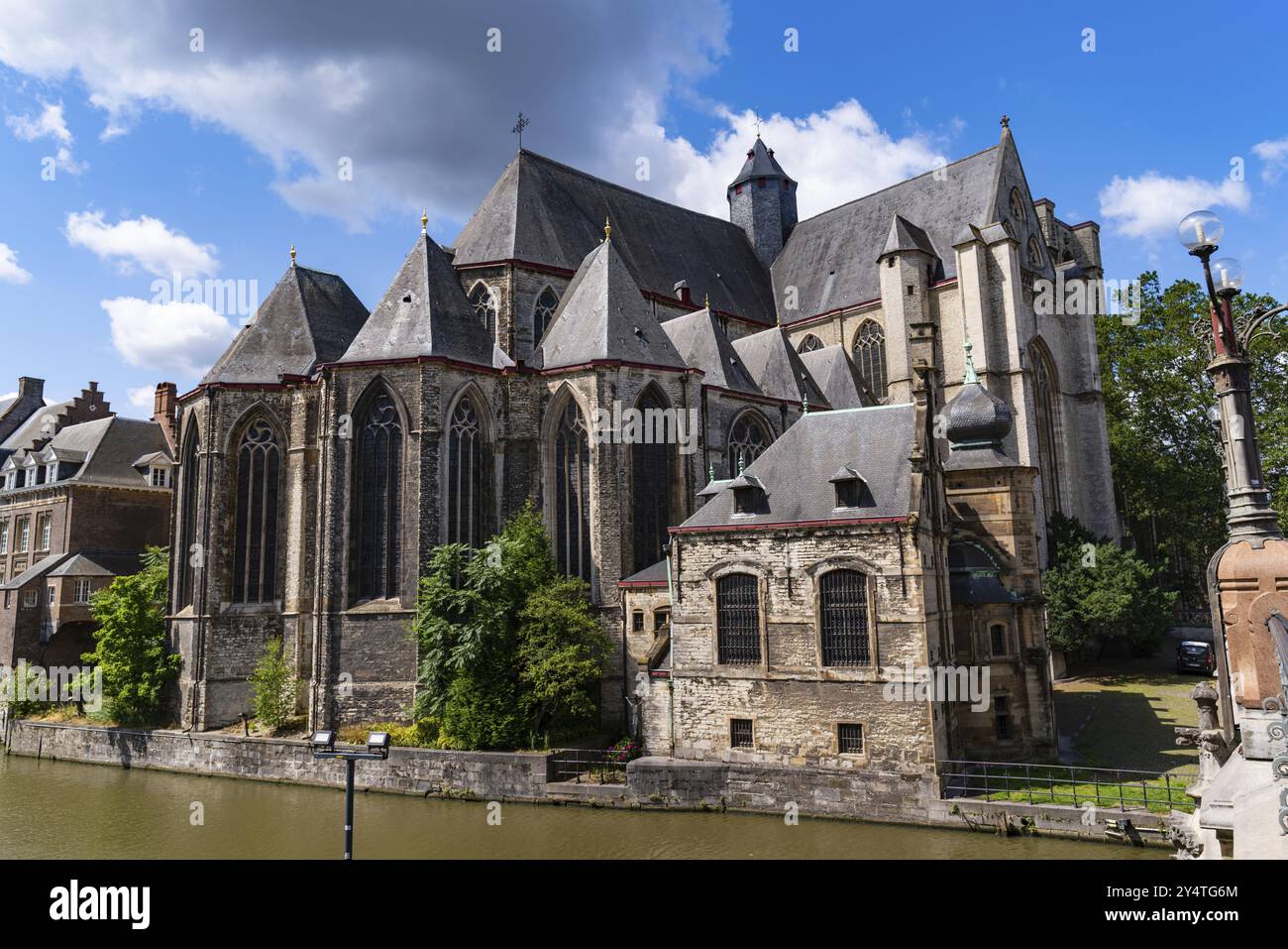 Église Saint-Michel, une église catholique à Gand, Belgique, Europe Banque D'Images
