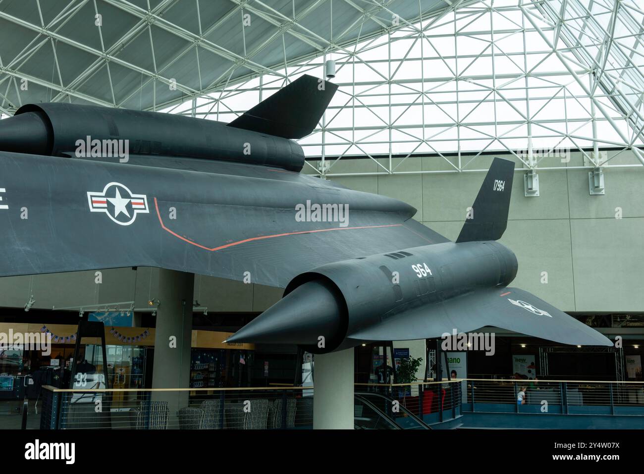 Photographie du Strategic Air Command & Aerospace Museum, près d'Ashland, Nebraska, États-Unis. Banque D'Images