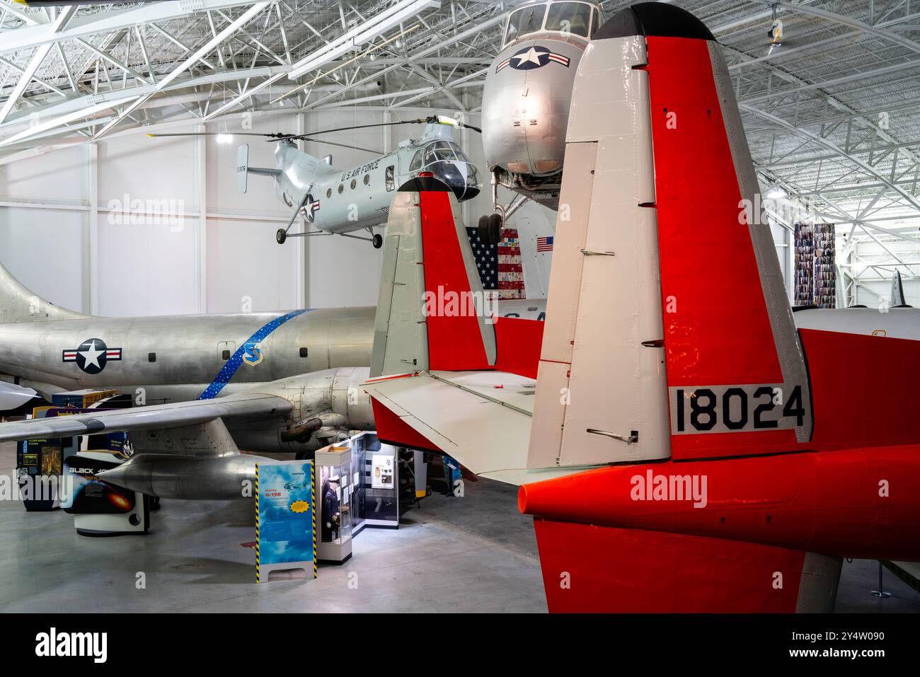 Photographie du Strategic Air Command & Aerospace Museum, près d'Ashland, Nebraska, États-Unis. Banque D'Images