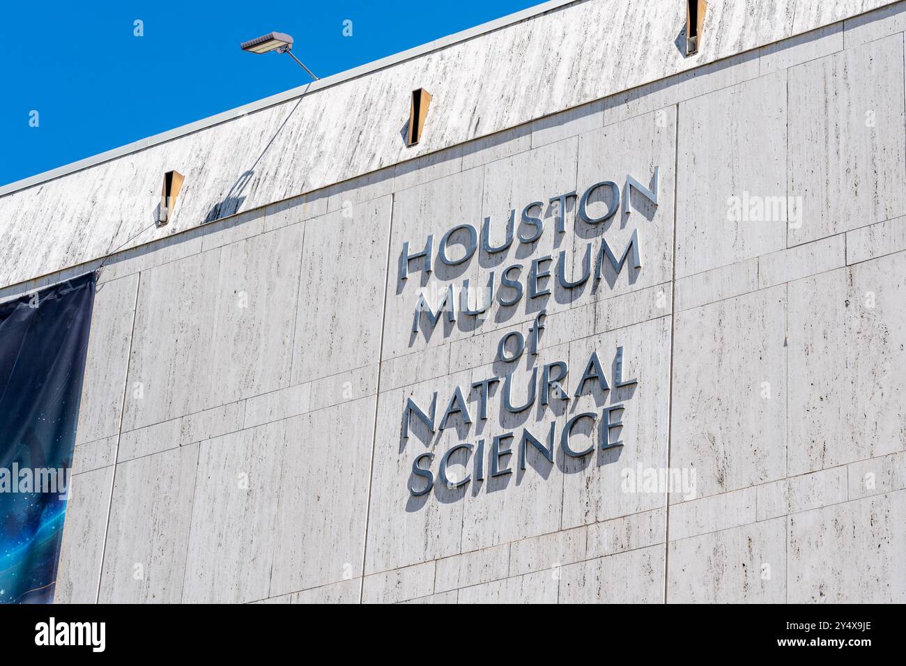 Musée des sciences naturelles est vu à Houston, Texas, États-Unis. Banque D'Images