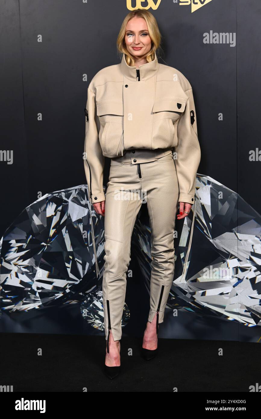 Londres, Royaume-Uni. 19 septembre 2024. Sophie Turner assiste au lancement de la nouvelle série ITV Joan, au Jack Solomons Club de Londres. . Le crédit photo devrait se lire comme suit : Matt Crossick/Empics/Alamy Live News Banque D'Images