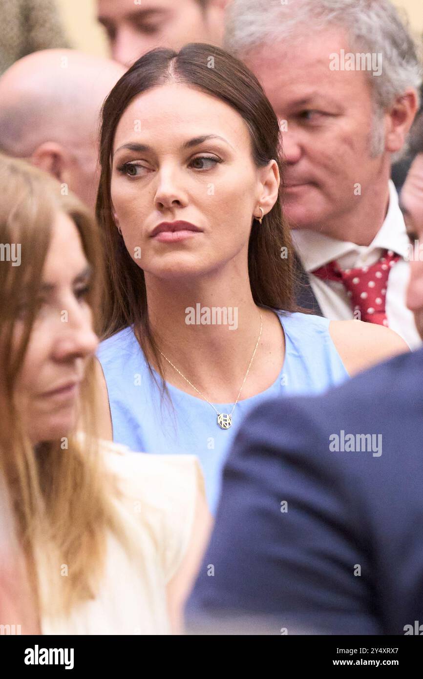 Helen Lindes assiste aux National Sports Awards 2019 et 2020 au Palais Royal El Pardo le 18 juillet 2022 à Madrid, en Espagne. Banque D'Images