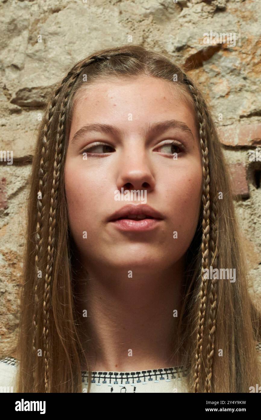 Princesse Sofia visite du Théâtre-Musée Dali le 3 juillet 2022 à Figueres, Espagne. Banque D'Images
