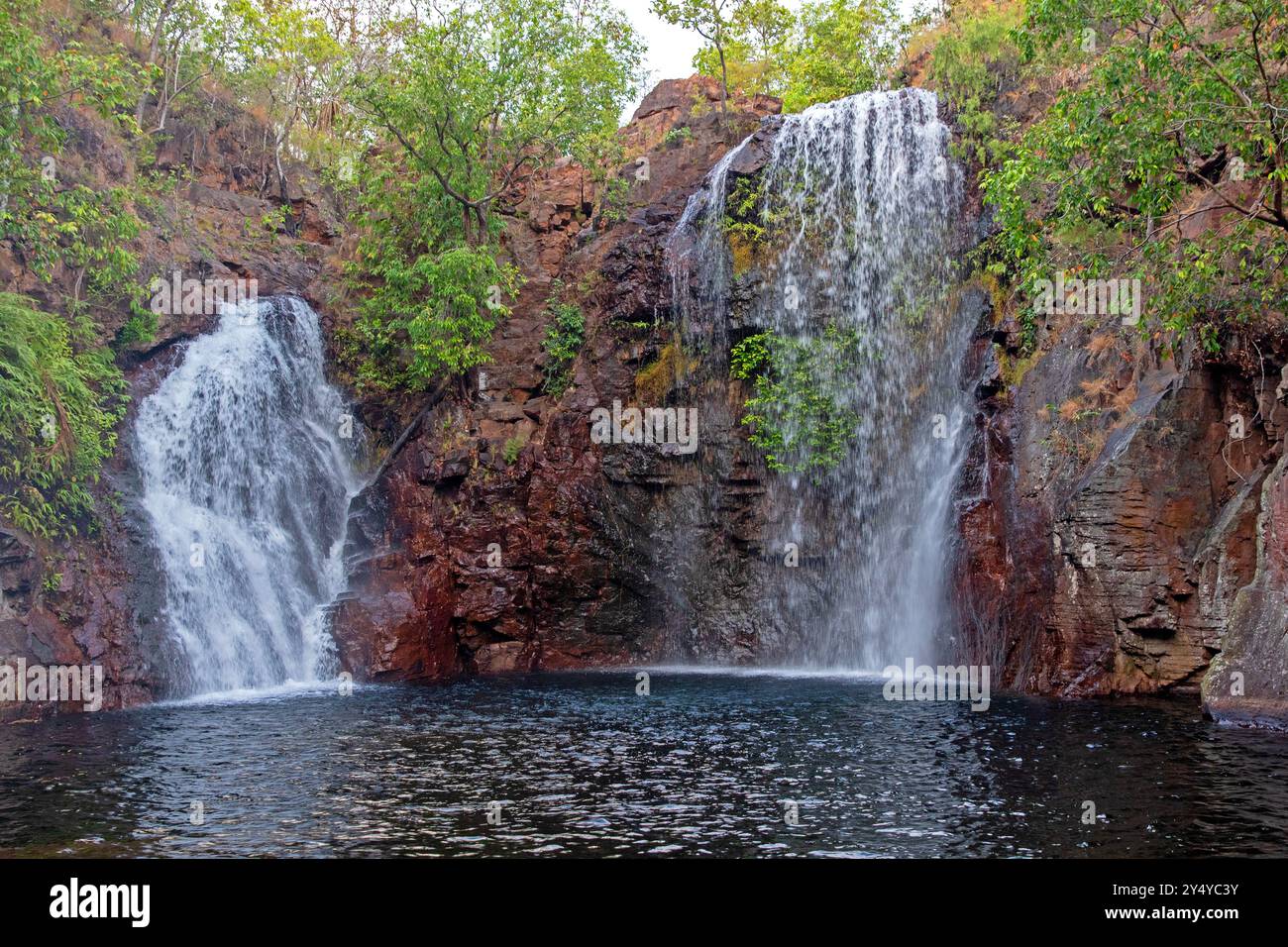 Chutes de Florence, parc national de Litchfield Banque D'Images
