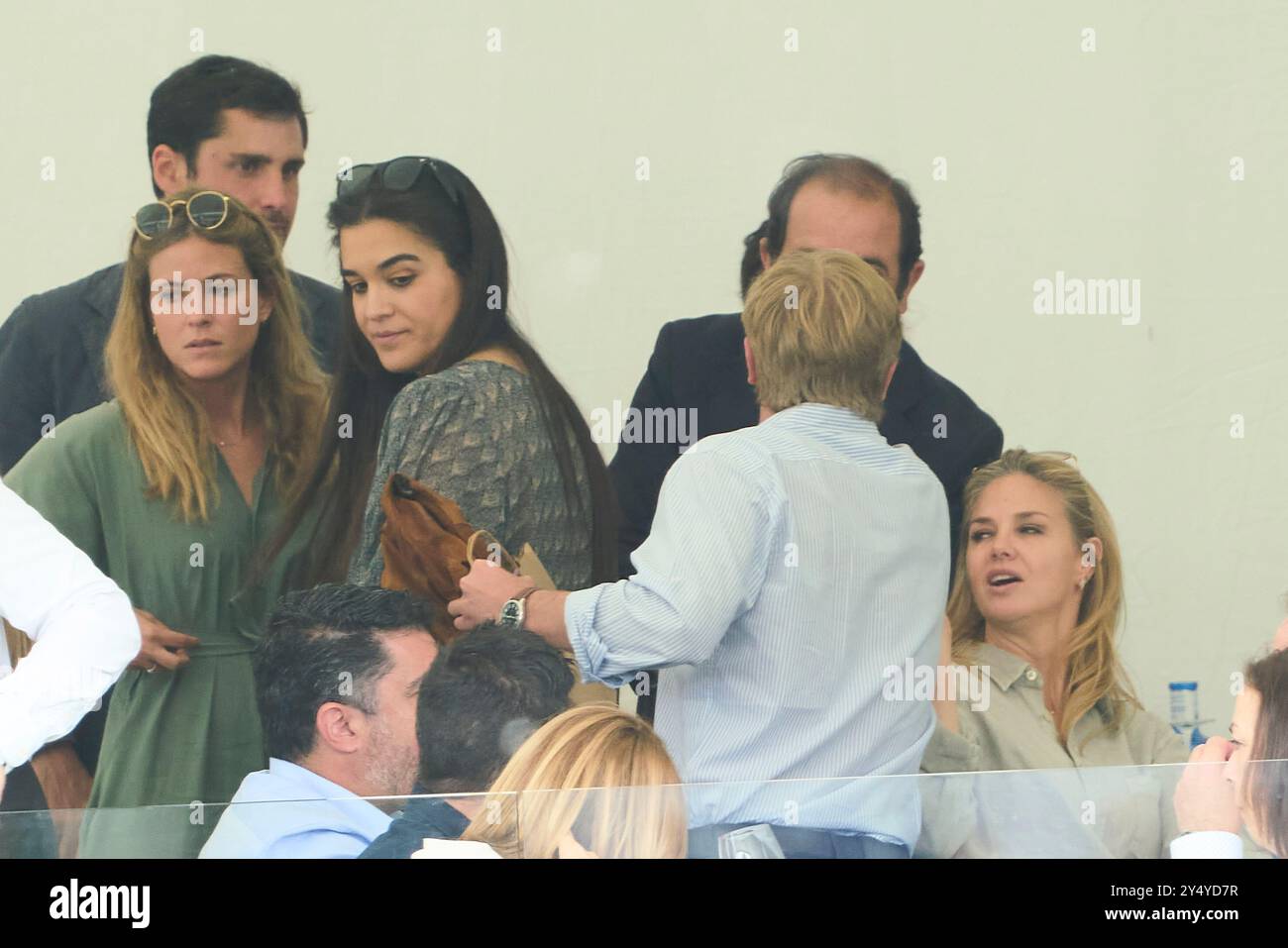 Cayetano Martinez de Irujo, Genoveva Casanova, Barbara Miran, Luis Martinez de Irujo, Fernando Martnez de Irujo participent au Longines Global Champions Tour 2022. Madrid. Jour 3 au Club de Campo Villa de Madrid le 15 mai 2022 à Madrid, Espagne. Banque D'Images