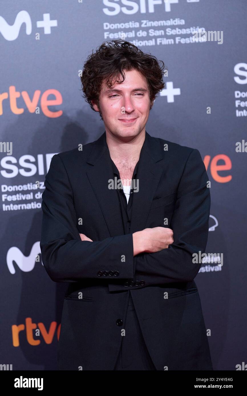 Vincent Lacoste a assisté au tapis rouge Winter Boy (le lyceen) lors du 70e Festival international du film de Saint-Sébastien au Palais Kursaal le 19 septembre 2022 à Donostia / Saint-Sébastien, Espagne. Banque D'Images