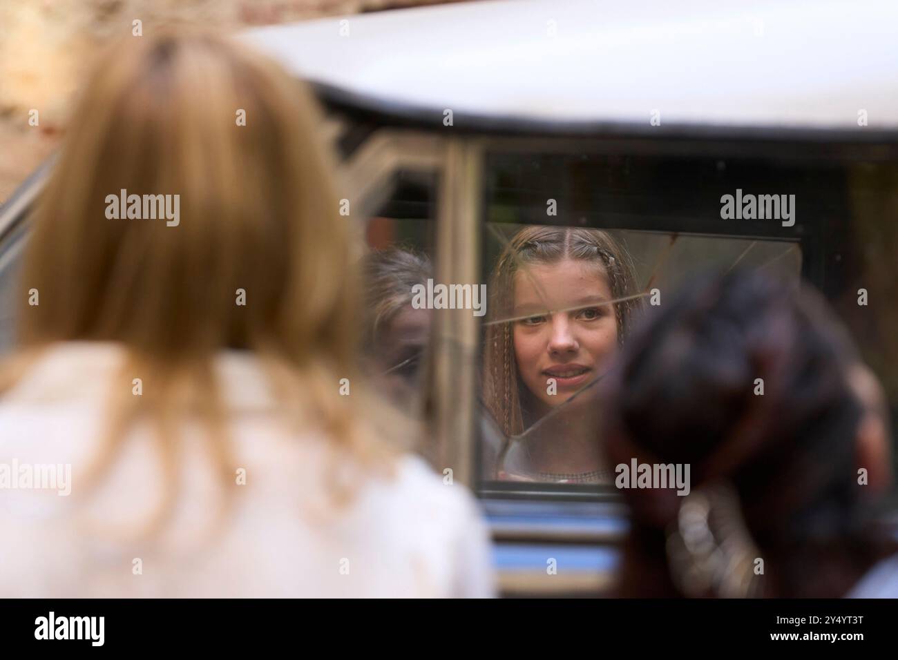 Princesse Sofia visite du Théâtre-Musée Dali le 3 juillet 2022 à Figueres, Espagne. Banque D'Images