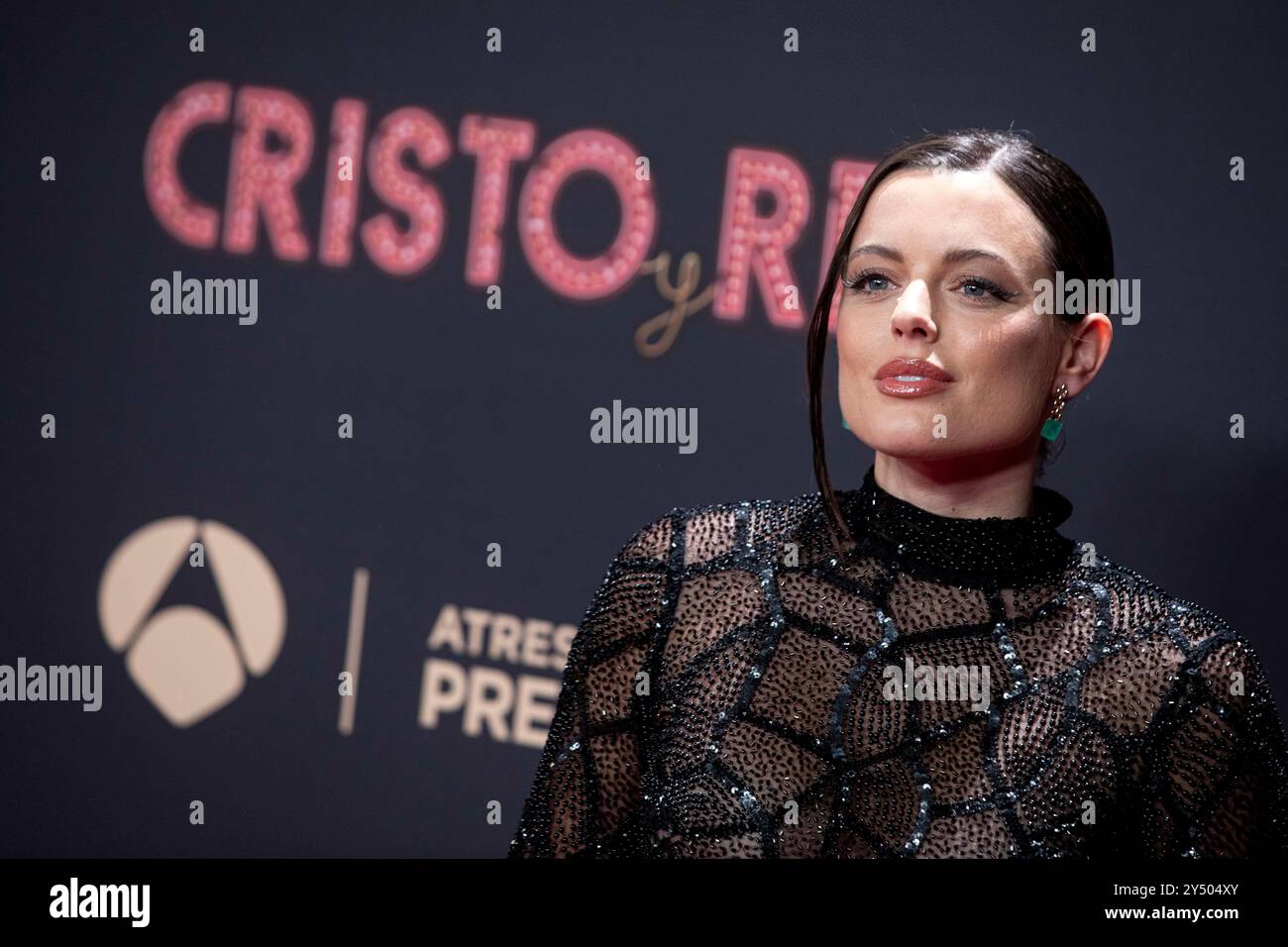 Adriana Torrebejano assiste à la photoconférence 'Cristo y Rey' le 12 janvier 2023 à Madrid, en Espagne. Banque D'Images