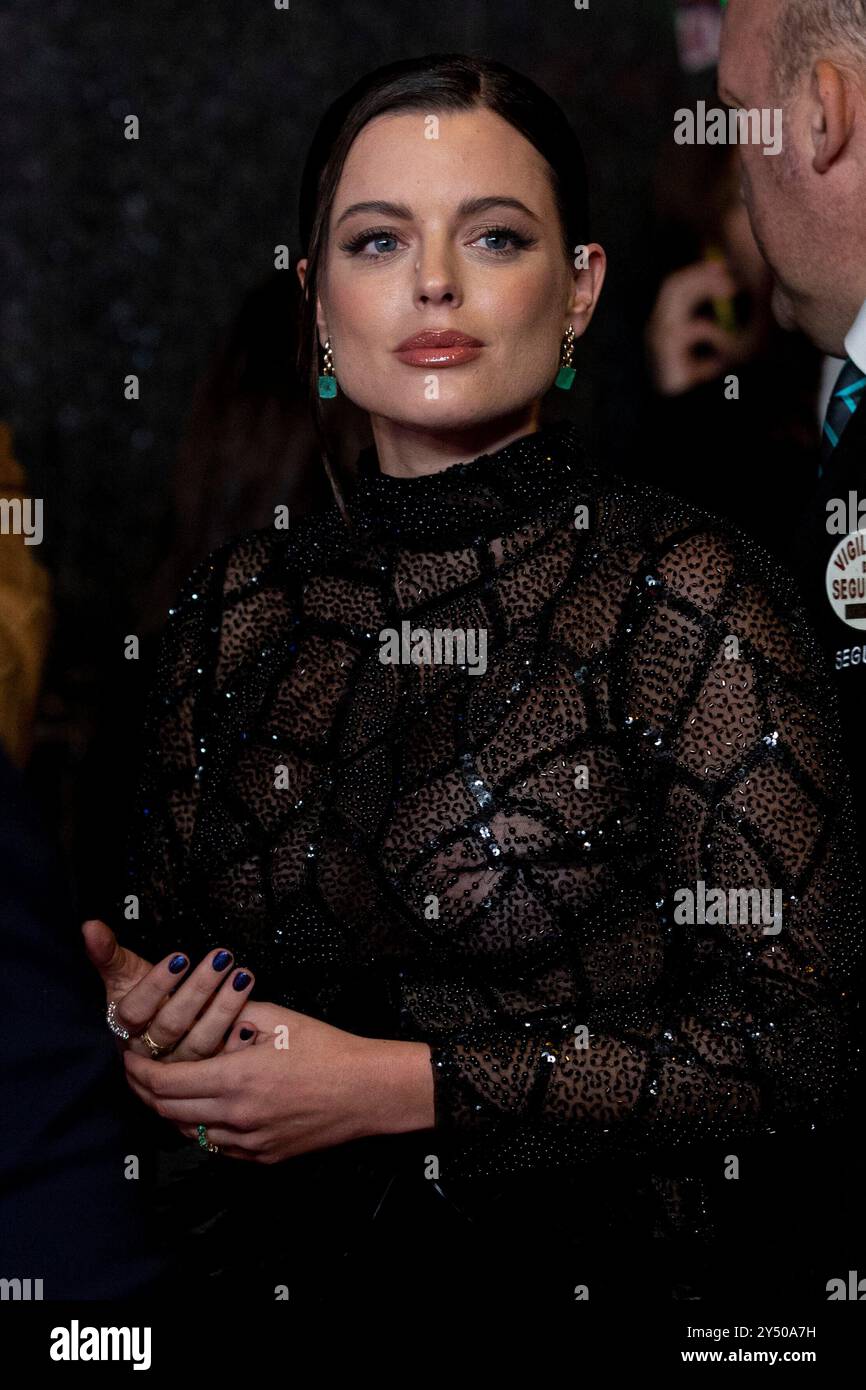 Adriana Torrebejano assiste à la photoconférence 'Cristo y Rey' le 12 janvier 2023 à Madrid, en Espagne. Banque D'Images