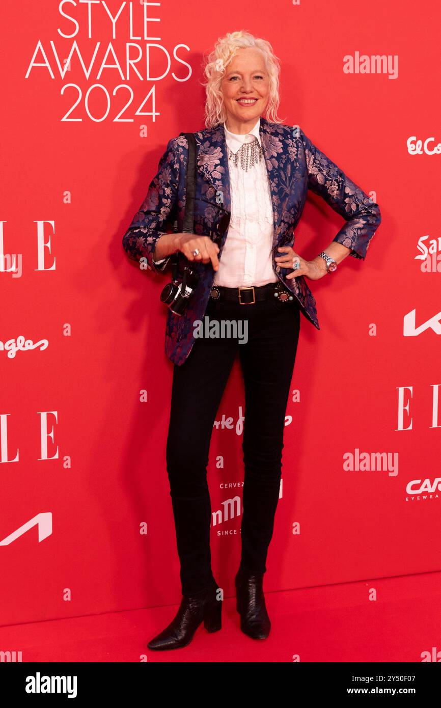 Ellen von Unwerth a assisté à l'appel photo 'The ELLE style Awards 2024' au Palacio de Cibeles le 4 juin 2024 à Madrid, Espagne. Banque D'Images