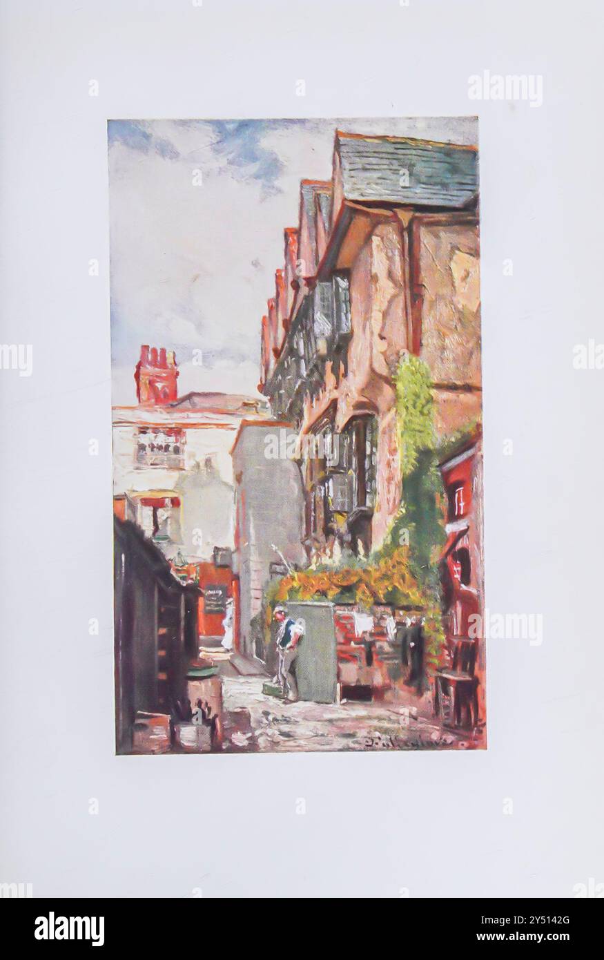 BISHOP KING’S HOUSE Oxford by John Fulleylove John Fulleylove (18 août 1845 – 22 mai 1908) était un paysagiste et illustrateur anglais Oxford est une ville historique et la ville du comté d'Oxfordshire, elle est célèbre pour son université, la plus ancienne du monde anglophone, et son architecture, sa culture et ses industries. Banque D'Images
