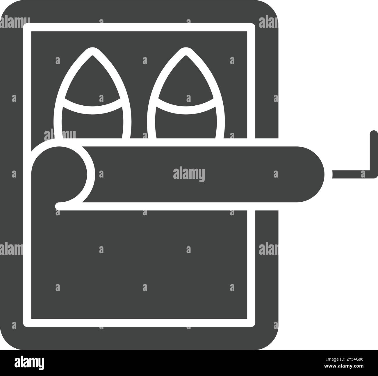 Image vectorielle d'icône de sardines. Convient pour les applications mobiles, les applications Web et les supports d'impression. Illustration de Vecteur