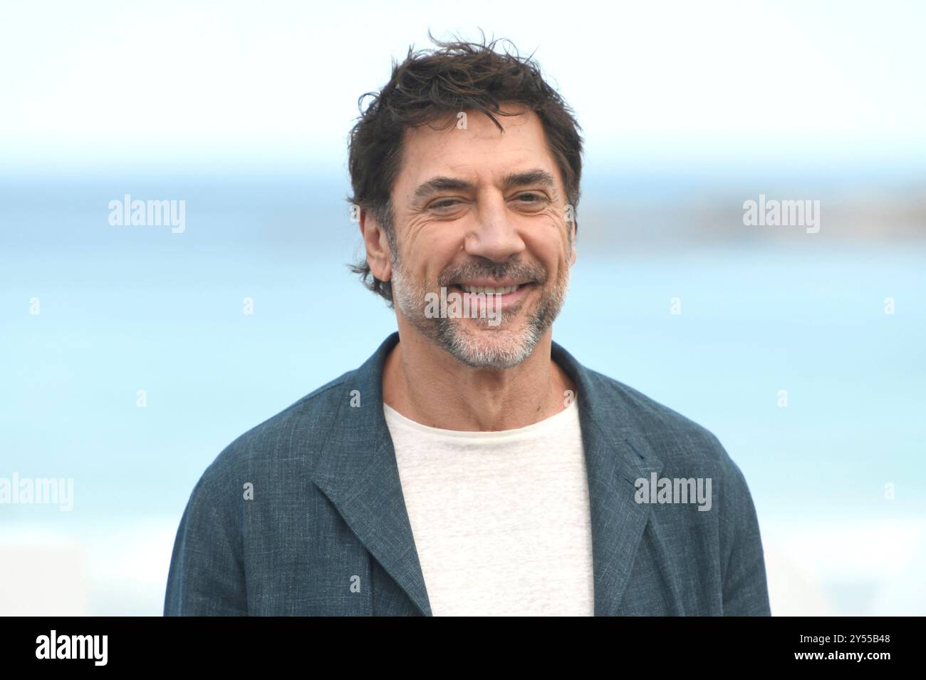 Javier Bardem beim Photocall zur Verleihung des Donostia Awards auf dem 72. Internationalen Filmfestival San Sebastian / Festival Internacional de Cine de San Sebastián auf der Kursaal Terasse. Saint-Sébastien, 20.09.2024 Banque D'Images