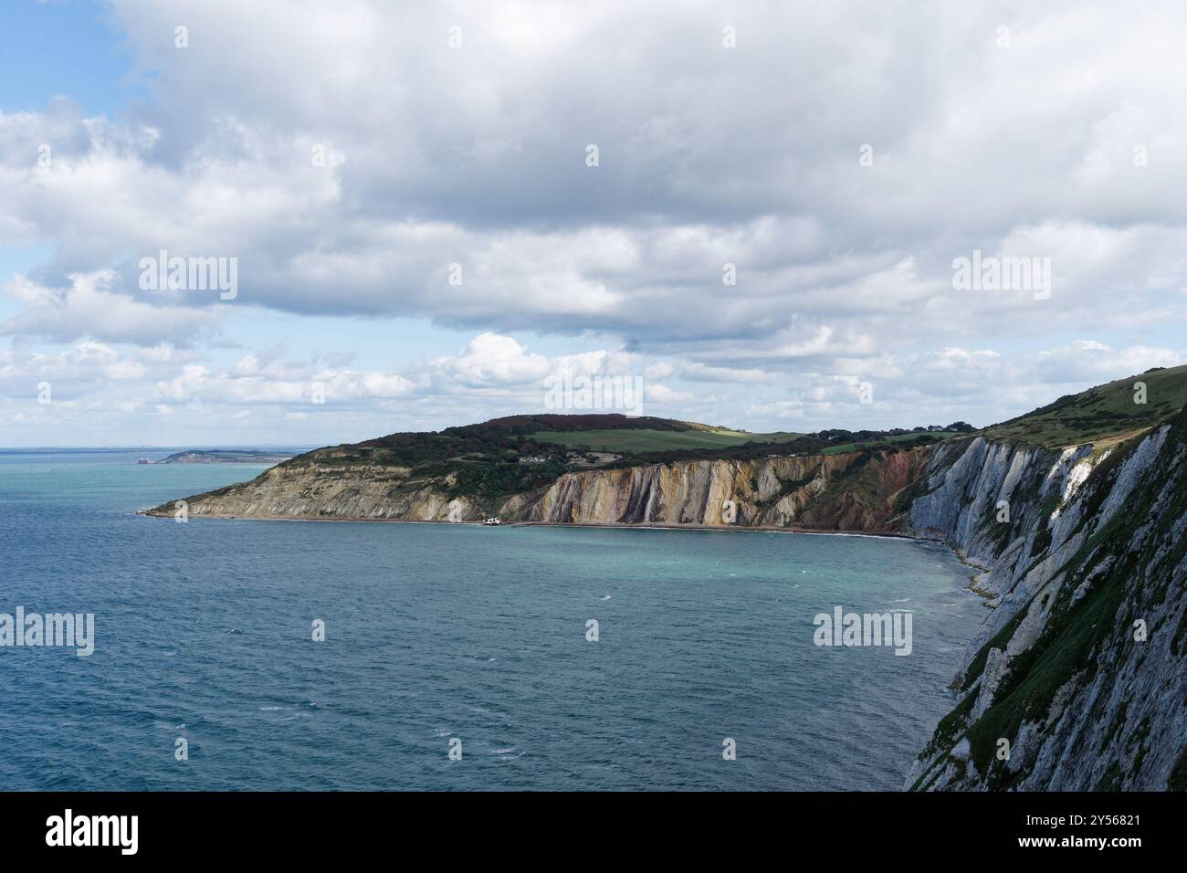 Les baies de l'île de Wight Banque D'Images