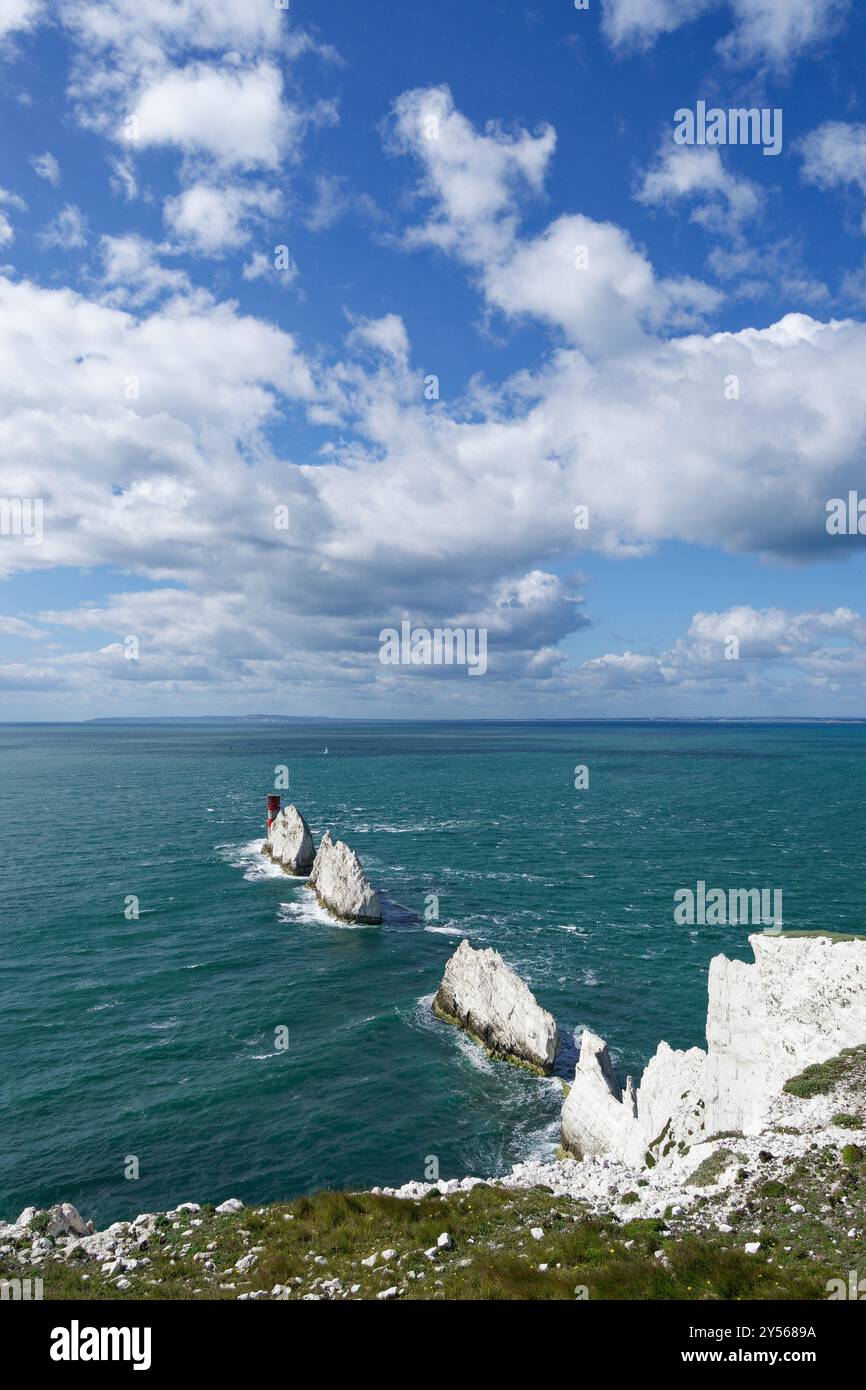Les baies de l'île de Wight Banque D'Images