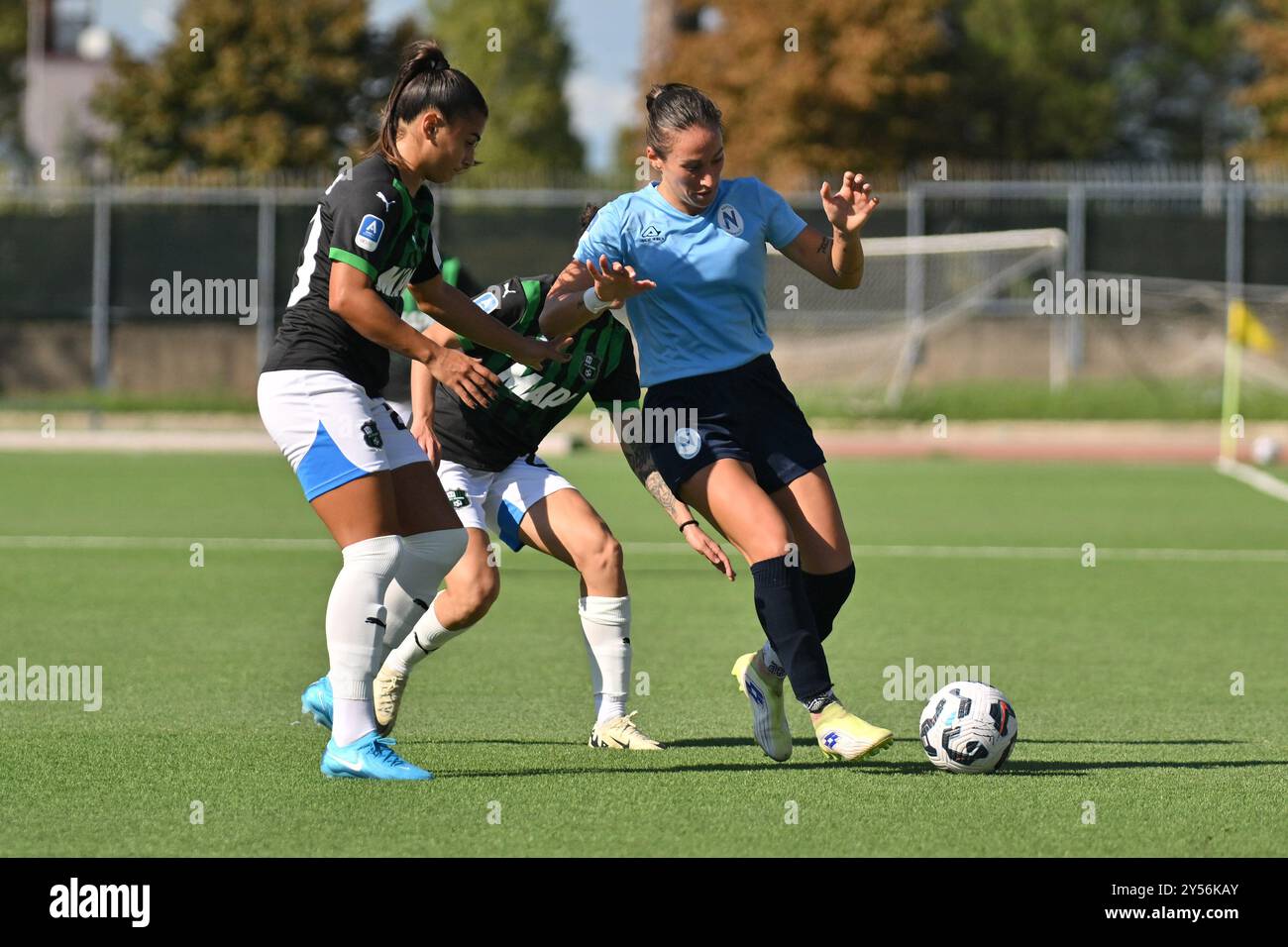 Melania Martinovic de Napoli Femminile pendant Napoli Femminile vs US Sassuolo, match de football italien Serie A Women à Napoli, Italie, 20 septembre 2024 crédit : Agence photo indépendante Srl/Alamy Live News Banque D'Images