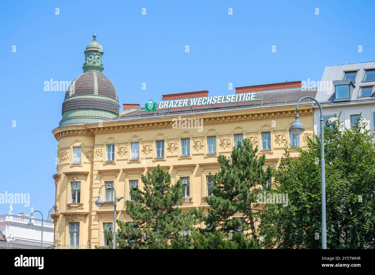 VIENNE, AUTRICHE - 20 JUILLET 2024 : Marche dans le centre historique de Vienne, Autriche le 20 juillet 2024 Banque D'Images