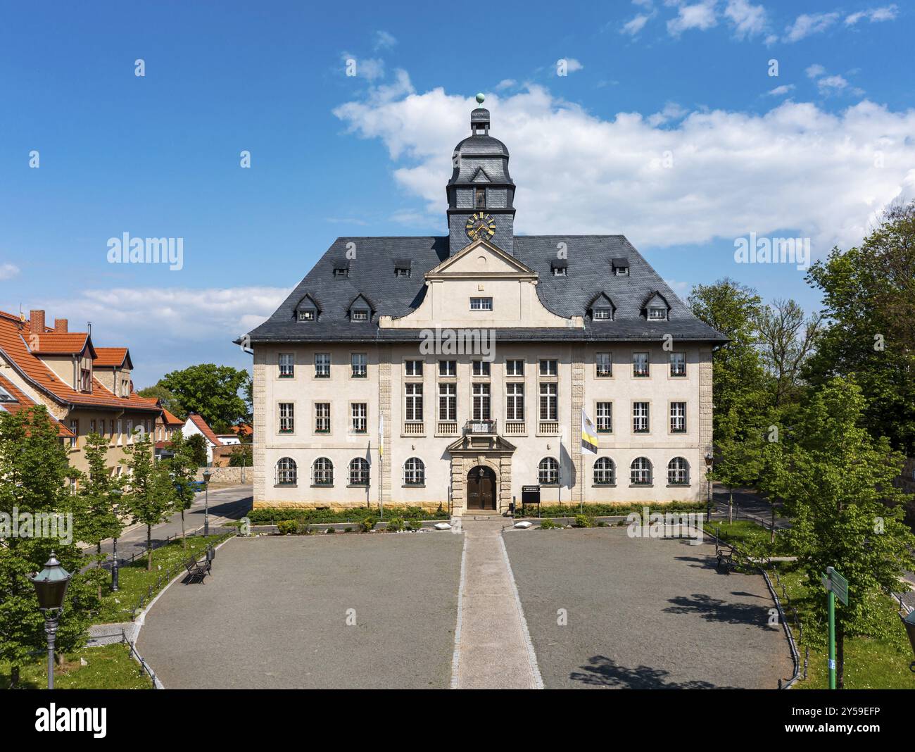 Hôtel de ville Ballenstedt Harz Banque D'Images