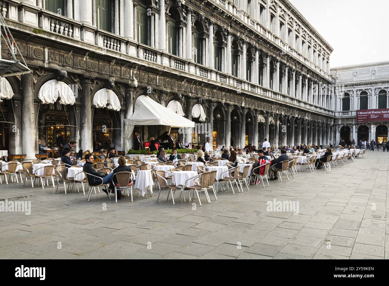 Place Saint-Marc, Venise, Italie, Europe Banque D'Images