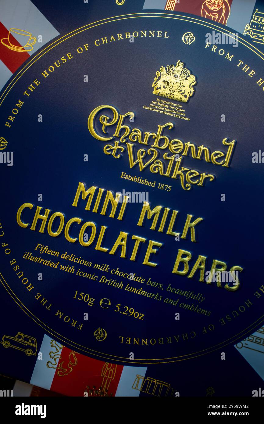 Charbonnel et Walker Chocolate Old Bond Street Store , Londres Royaume-Uni Banque D'Images