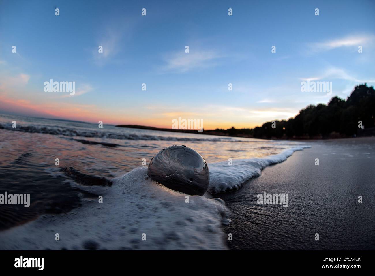 Barry Island Beach, Barry Island, Vale of Glamorgan, pays de Galles Banque D'Images