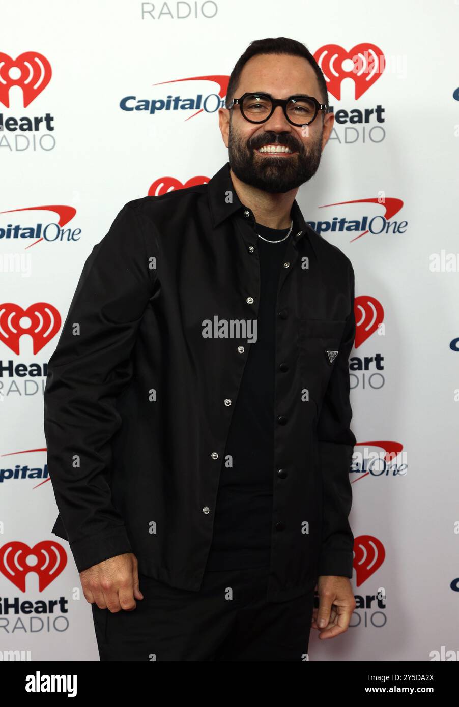 Las Vegas, États-Unis. 20 septembre 2024. Enrique Santos arrive au Festival de musique iHeartRadio 2024 qui se tient à la T-Mobile Arena le 21 septembre 2024 à Las Vegas, Nevada © JPA/AFF-USA.com crédit : AFF/Alamy Live News Banque D'Images