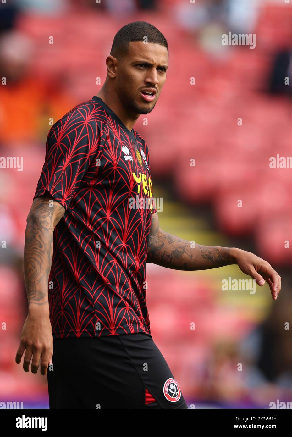 Sheffield, Royaume-Uni. 21 septembre 2024. Vinícius Souza de Sheffield United lors du Sky Bet Championship match à Bramall Lane, Sheffield. Le crédit photo devrait se lire : Simon Bellis/Sportimage crédit : Sportimage Ltd/Alamy Live News Banque D'Images