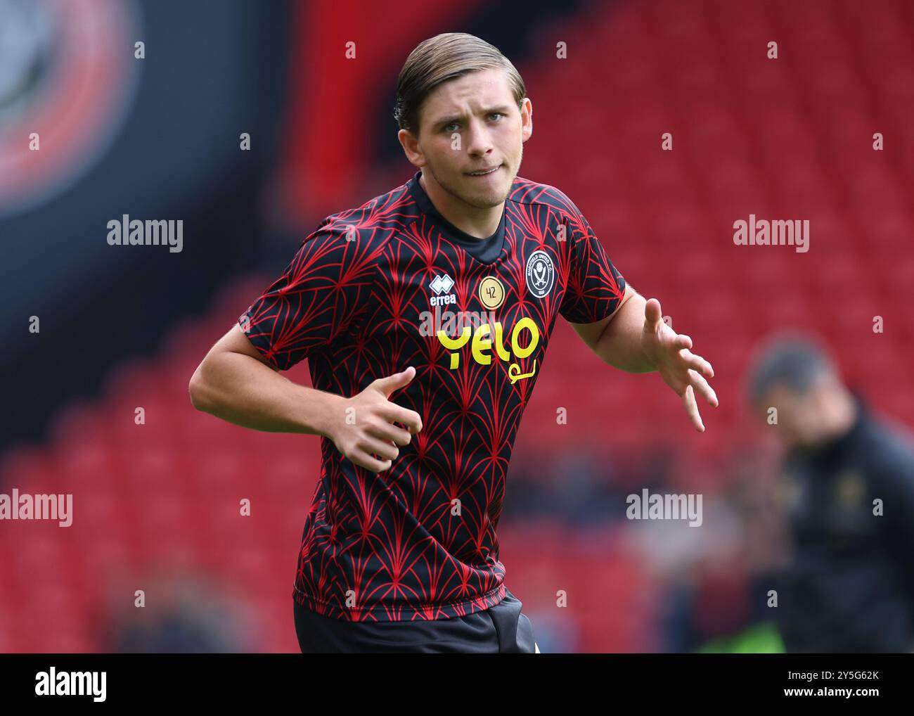 Sheffield, Royaume-Uni. 21 septembre 2024. Sydie Peck de Sheffield United lors du Sky Bet Championship match à Bramall Lane, Sheffield. Le crédit photo devrait se lire : Simon Bellis/Sportimage crédit : Sportimage Ltd/Alamy Live News Banque D'Images