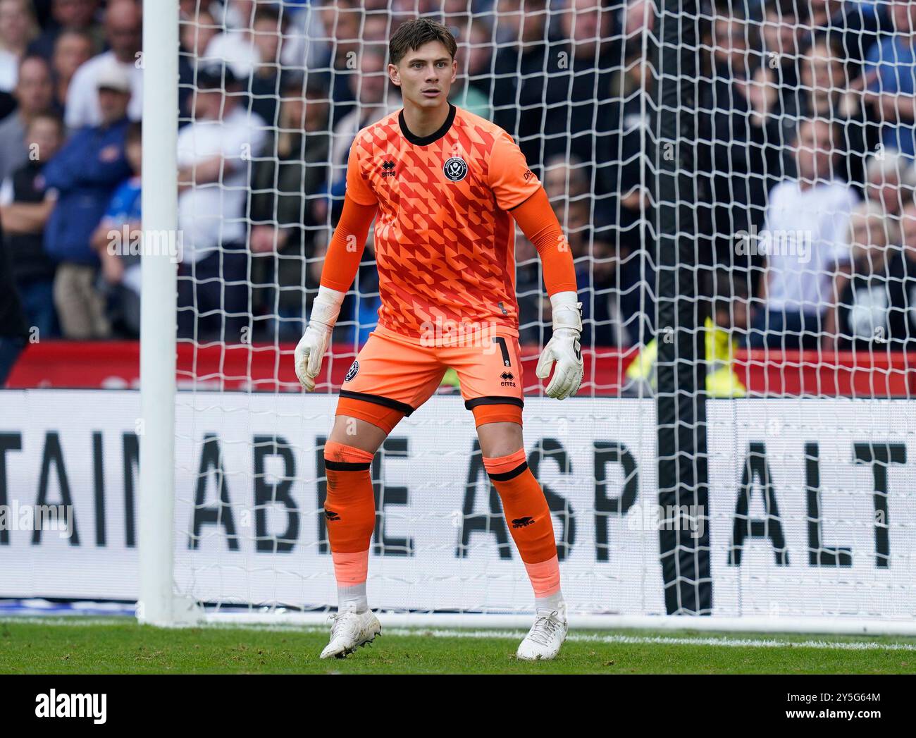 Sheffield, Royaume-Uni. 21 septembre 2024. Michael Cooper de Sheffield United lors du Sky Bet Championship match à Bramall Lane, Sheffield. Le crédit photo devrait se lire : Andrew Yates/Sportimage crédit : Sportimage Ltd/Alamy Live News Banque D'Images