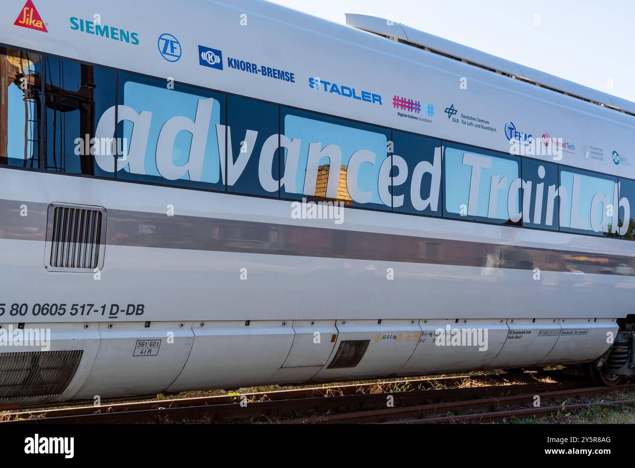 Berlin, 22 septembre 2024 : un festival ferroviaire a lieu au dépôt de Schöneweide. Banque D'Images