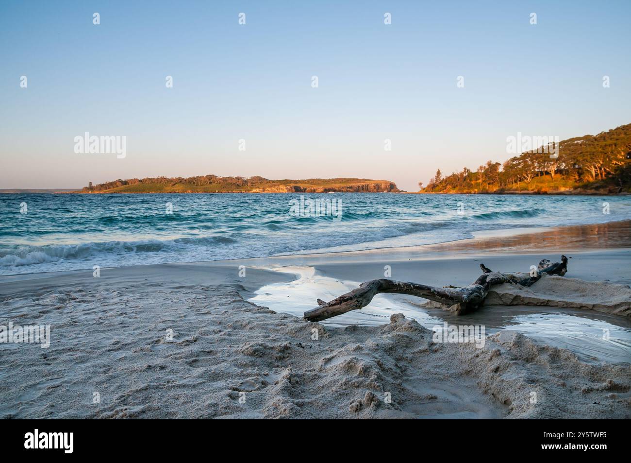 Vue de Murrays Beach, Nouvelle-Galles du Sud, Australie Banque D'Images