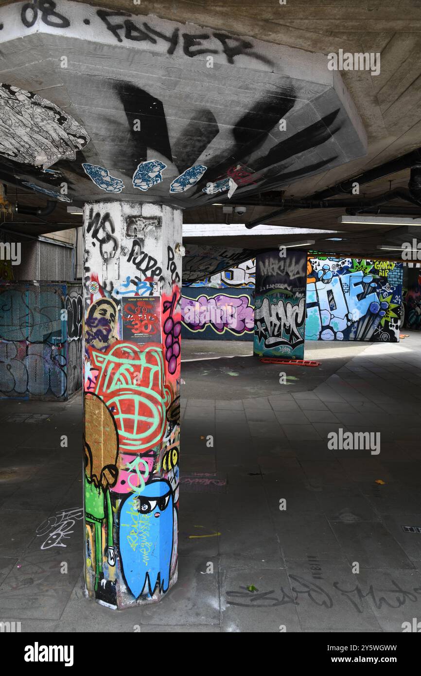 Centre de skateboard de Londres Banque D'Images