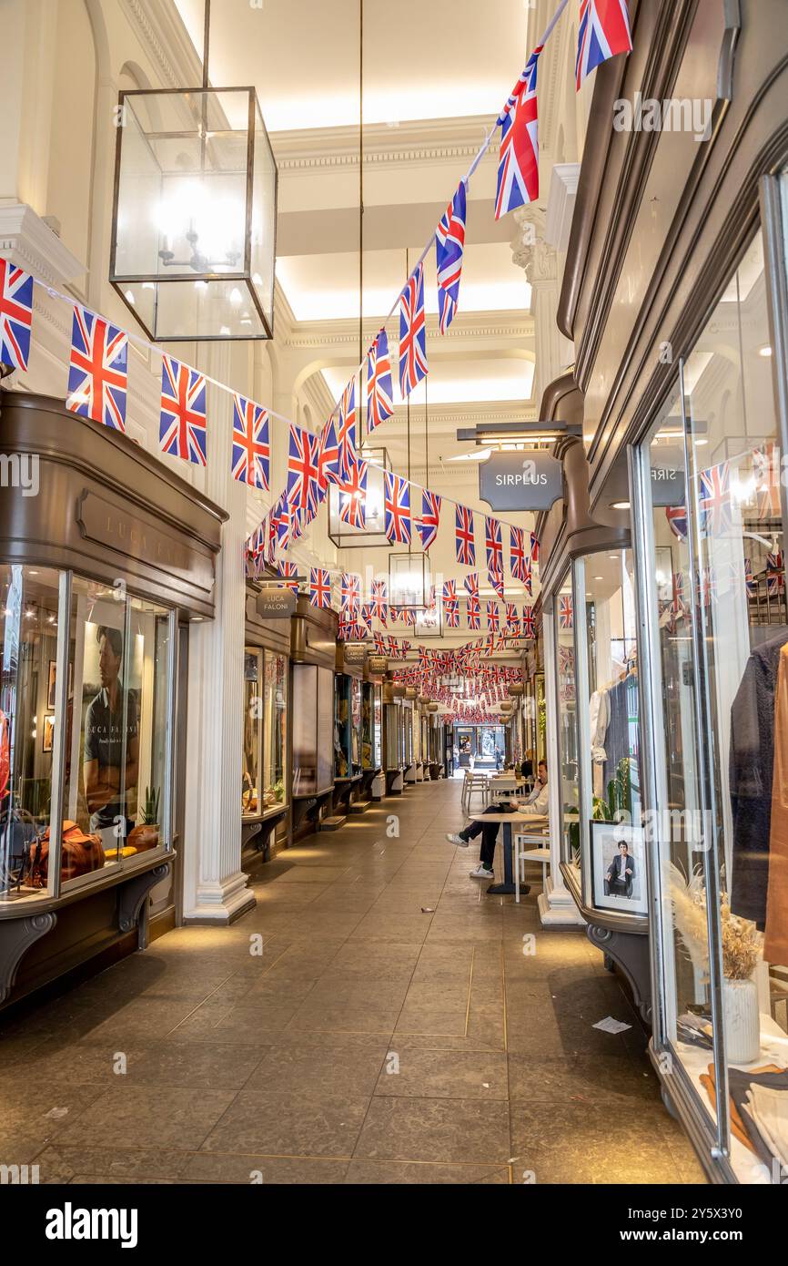 Princes Arcade, Piccadilly, Londres Banque D'Images