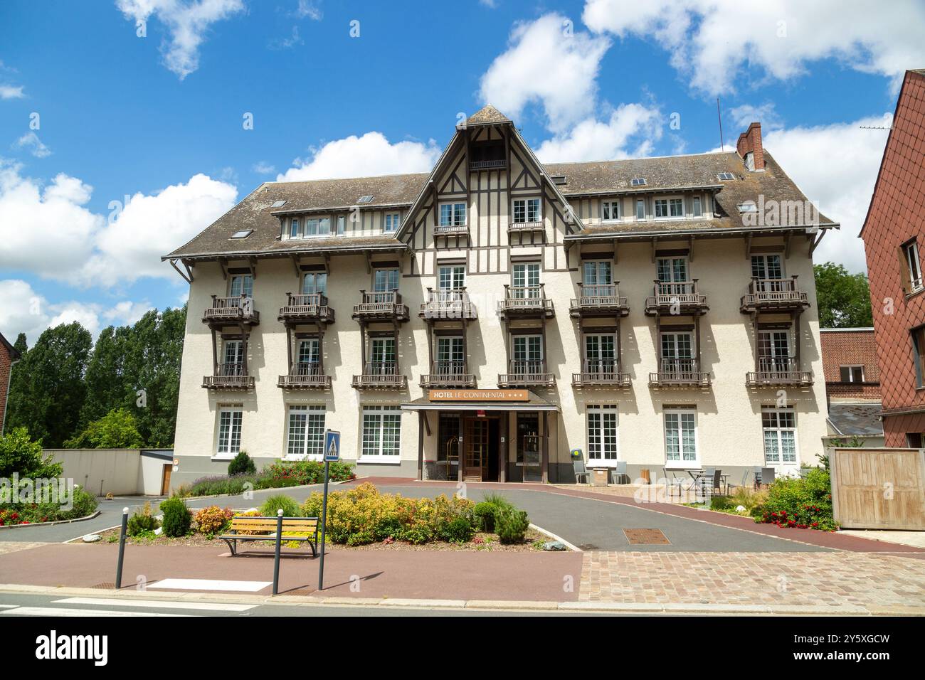 L'hôtel Continental à Forges-les-eaux Banque D'Images