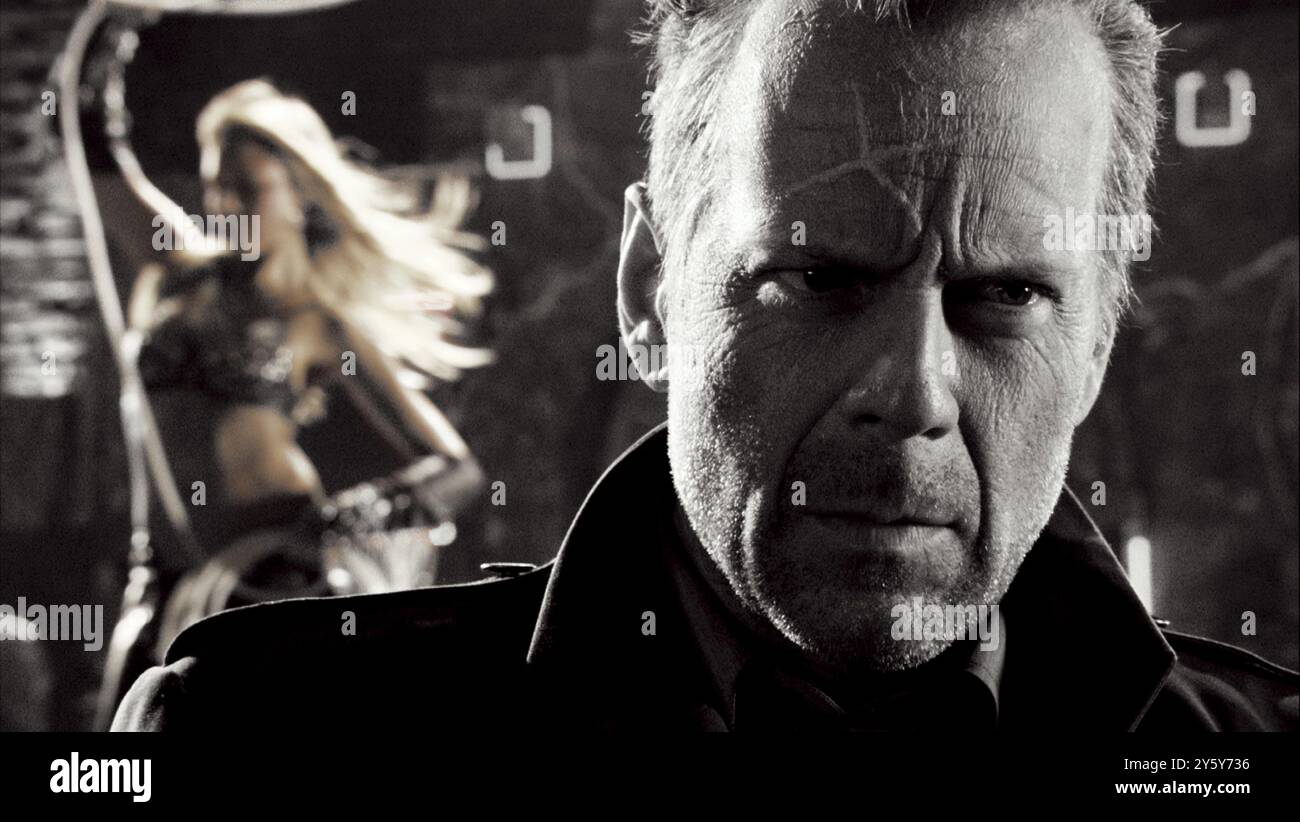 Sin City Bruce Willis Banque D'Images