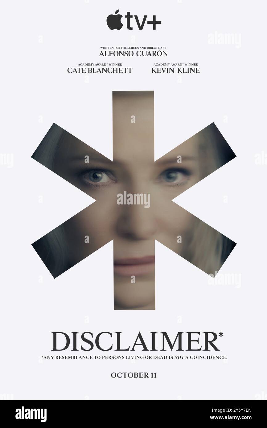 Affiche de film d'avertissement Cate Blanchett Banque D'Images