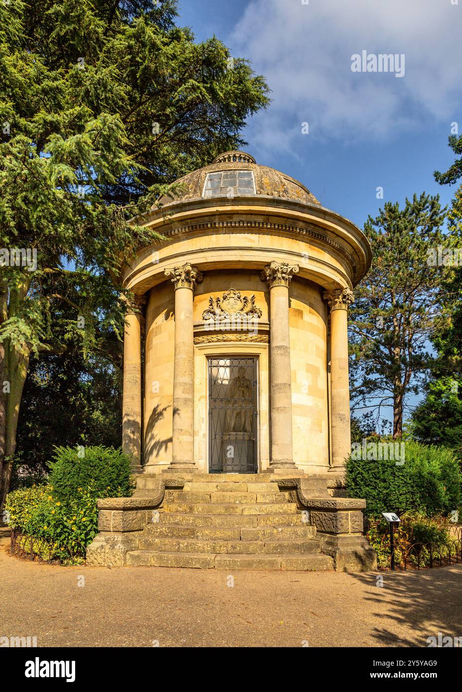 Mémorial à Jephson Gardens, Royal Leamington Spa, Royaume-Uni. Banque D'Images