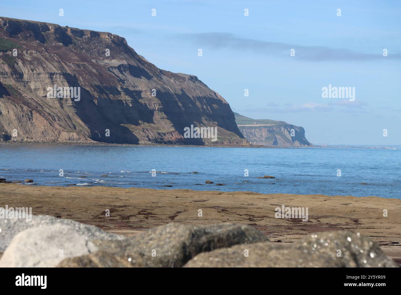 Village de Staithes, Yorkshire du Nord, Royaume-Uni Banque D'Images