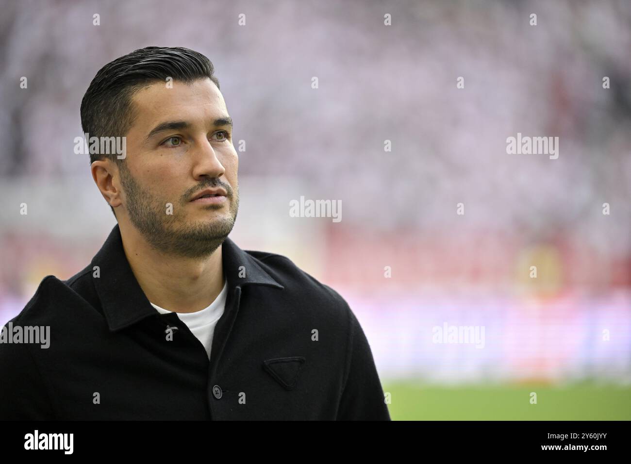 Coach Nuri Sahin Borussia Dortmund 09 BVB, Portrait, MHPArena, MHP Arena Stuttgart, Bade-Wuerttemberg, Allemagne, Europe Banque D'Images