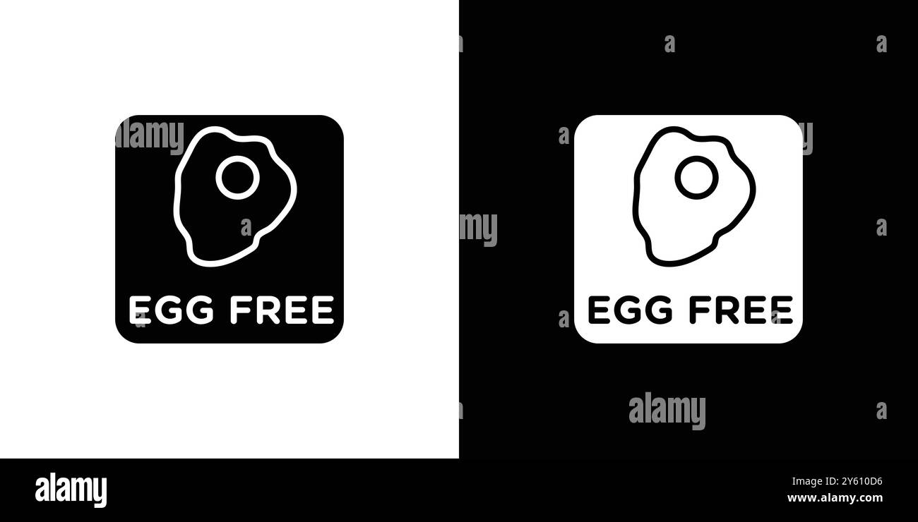 collection de logo vectoriel d'icône sans oeuf ou groupe de pack de paquet Illustration de Vecteur