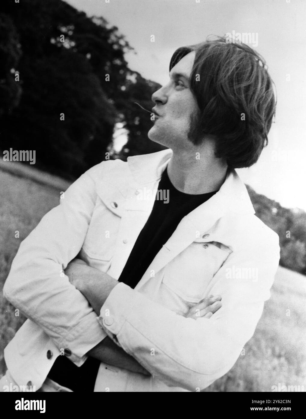 Dave Davies des Kinks le 14 mars 1969 Banque D'Images