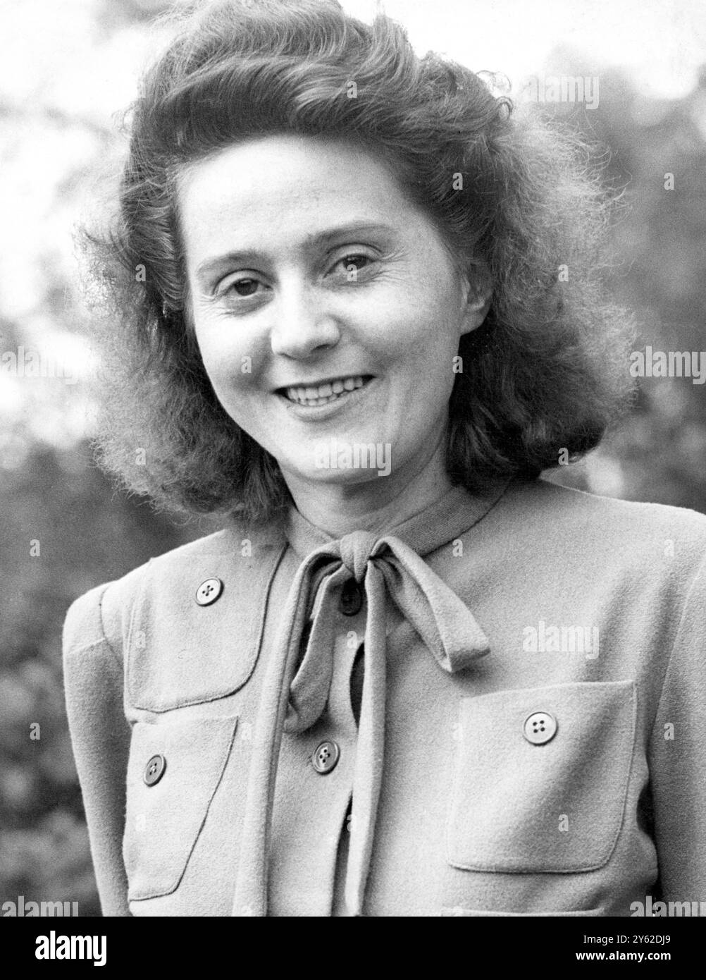 Odette Sansom ( Odette Churchill ) 1946 Banque D'Images